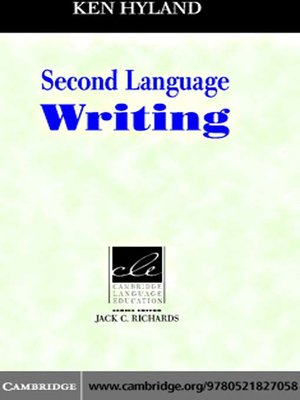 cover image of Second Language Writing